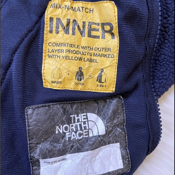 The North Face Boys’ Sherpa Fleece Navy Jacket - Picture 9 of 12